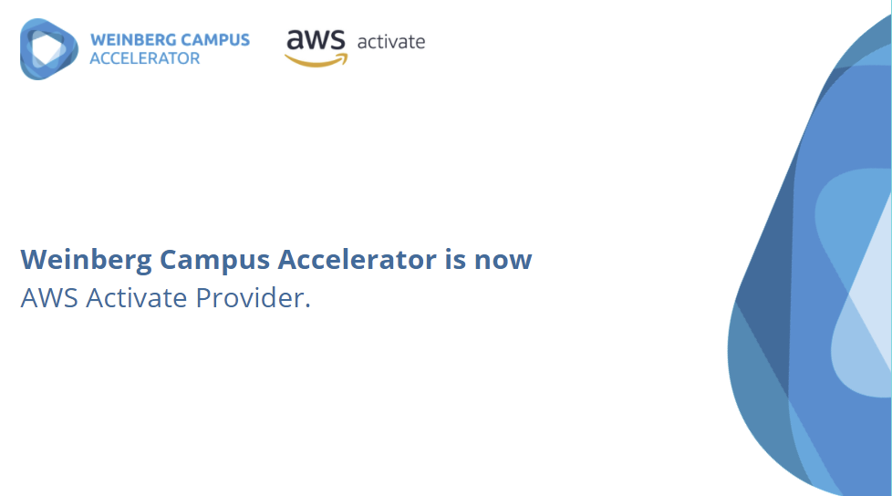 Read more about the article Weinberg Campus Accelerator now a AWS Activate Provider